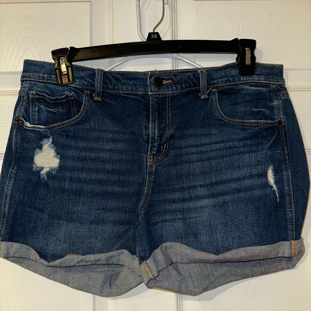 Denim Blue Women's Shorts